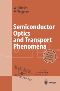 Cover image: Semiconductor Optics and Transport Phenomena 9783540616146
