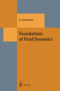 Titelbild: Foundations of Fluid Dynamics 9783540414155