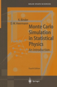Cover image: Monte Carlo Simulation in Statistical Physics 4th edition 9783540432210