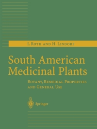 Cover image: South American Medicinal Plants 9783540419297
