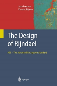 Cover image: The Design of Rijndael 9783642076466