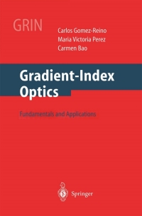 Omslagafbeelding: Gradient-Index Optics 9783540421252