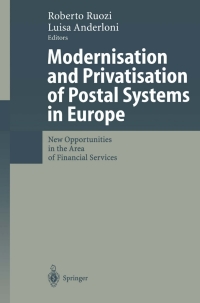 Cover image: Modernisation and Privatisation of Postal Systems in Europe 1st edition 9783540427773