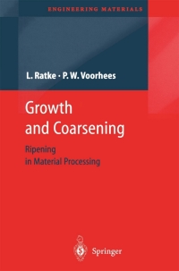 Cover image: Growth and Coarsening 9783540425632