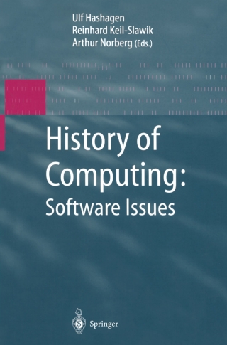 Imagen de portada: History of Computing: Software Issues 9783540426646