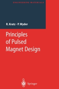 Cover image: Principles of Pulsed Magnet Design 9783540437017