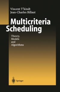 Imagen de portada: Multicriteria Scheduling 9783540436171