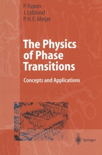 Omslagafbeelding: The Physics of Phase Transitions 9783540432364