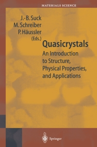 Titelbild: Quasicrystals 1st edition 9783662050286