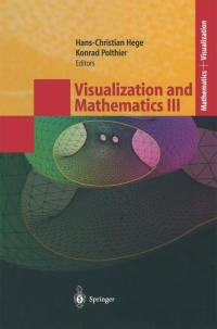 Immagine di copertina: Visualization and Mathematics III 1st edition 9783540012955