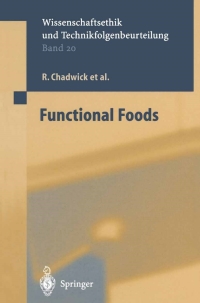 Cover image: Functional Foods 9783540201205