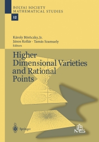 Cover image: Higher Dimensional Varieties and Rational Points 1st edition 9783540008200