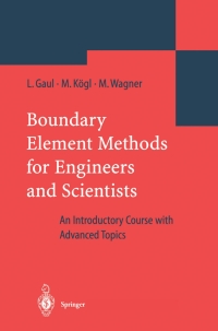 Cover image: Boundary Element Methods for Engineers and Scientists 9783540004639