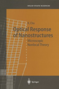 Immagine di copertina: Optical Response of Nanostructures 9783540003991