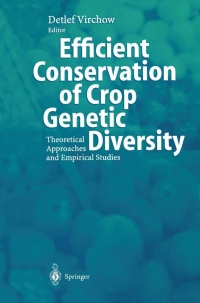 Cover image: Efficient Conservation Of Crop Genetic Diversity 1st edition 9783540000068