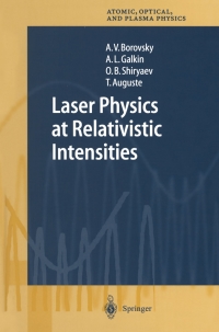 Imagen de portada: Laser Physics at Relativistic Intensities 9783540434467
