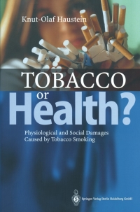Omslagafbeelding: Tobacco or Health? 9783662052587