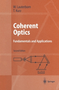 表紙画像: Coherent Optics 2nd edition 9783540439332