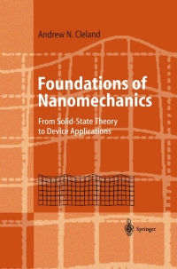 表紙画像: Foundations of Nanomechanics 9783540436614