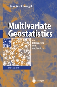 Cover image: Multivariate Geostatistics 3rd edition 9783540441427