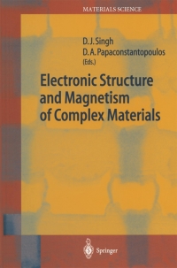 Imagen de portada: Electronic Structure and Magnetism of Complex Materials 1st edition 9783540433828