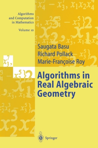 Cover image: Algorithms in Real Algebraic Geometry 9783540280200
