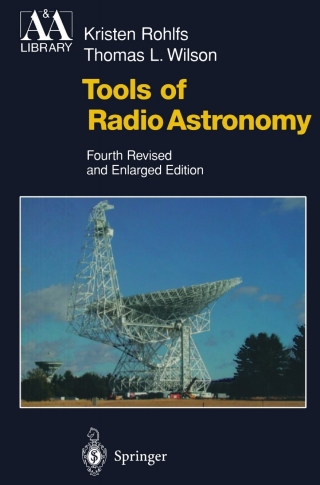 Cover image: Tools of Radio Astronomy 4th edition 9783662053966