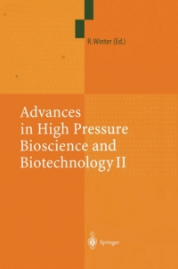 Imagen de portada: Advances in High Pressure Bioscience and Biotechnology II 1st edition 9783540009771