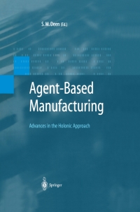 表紙画像: Agent-Based Manufacturing 1st edition 9783540440697