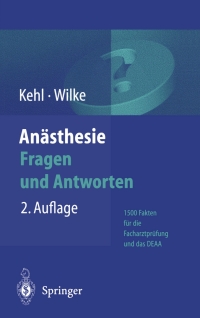 Cover image: Anästhesie: Fragen und Antworten 2nd edition 9783540408116