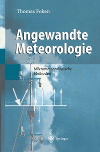 Cover image: Angewandte Meteorologie 9783540003229