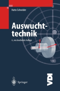 Cover image: Auswuchttechnik 6th edition 9783662059388