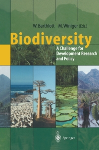 صورة الغلاف: Biodiversity 1st edition 9783540639497