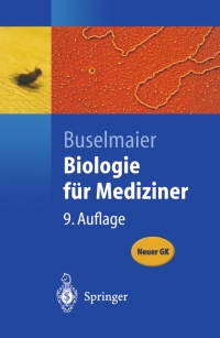 Cover image: Biologie für Mediziner 9th edition 9783540443773