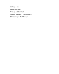 Imagen de portada: Check-up Anästhesiologie 1st edition 9783540436515