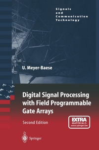 صورة الغلاف: Digital Signal Processing with Field Programmable Gate Arrays 2nd edition 9783662067307