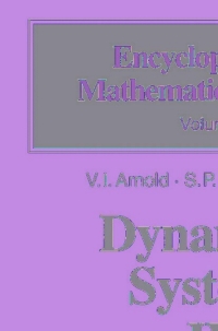 Imagen de portada: Dynamical Systems IV 2nd edition 9783540626350