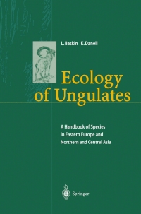 صورة الغلاف: Ecology of Ungulates 9783540438045