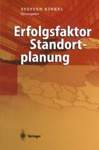 Cover image: Erfolgsfaktor Standortplanung 1st edition 9783540207757