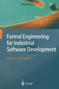 Imagen de portada: Formal Engineering for Industrial Software Development 9783540206026