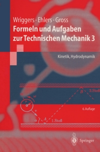 Cover image: Formeln und Aufgaben zur Technischen Mechanik 3 6th edition 9783540438519