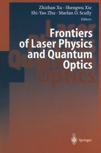 Imagen de portada: Frontiers of Laser Physics and Quantum Optics 1st edition 9783540671381