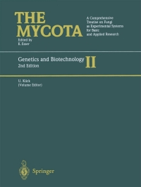 Cover image: Genetics and Biotechnology 2nd edition 9783540427704