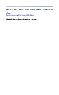 Immagine di copertina: Glossar: Substitutionstherapie bei Drogenabhängigkeit 2nd edition 9783540438083