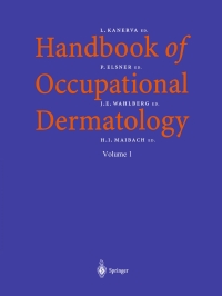 Imagen de portada: Handbook of Occupational Dermatology 1st edition 9783540640462