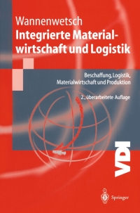 Cover image: Integrierte Materialwirtschaft und Logistik 2nd edition 9783540004813