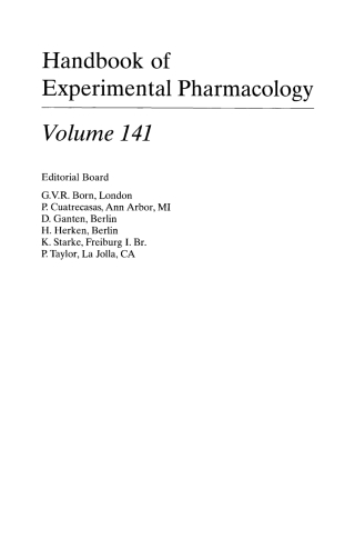 Cover image: Ionotropic Glutamate Receptors in the CNS 1st edition 9783540661207
