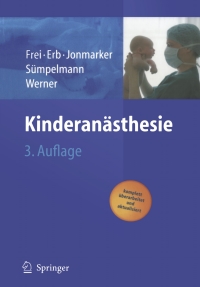 Cover image: Kinderanästhesie 3rd edition 9783540006336