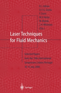 صورة الغلاف: Laser Techniques for Fluid Mechanics 1st edition 9783540428374