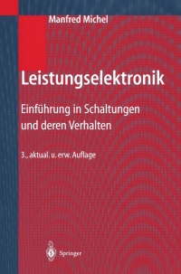 Cover image: Leistungselektronik 3rd edition 9783540021100